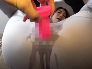 Hot japanese ass loves sex toys