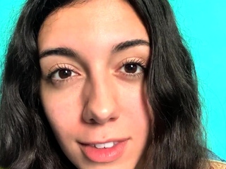 Brunette teen exposed...