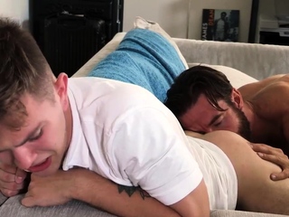 Boy fuck bareback gay porn and  being a dad can be hard.
