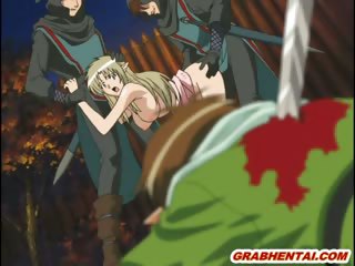 Caught Anime Elf With Perfect Juggs Fucked...