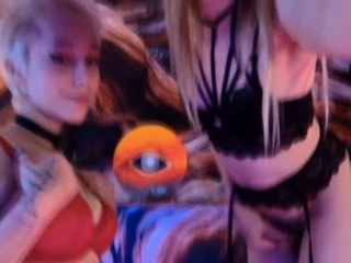 Tranny and her friend get wild sex on cam