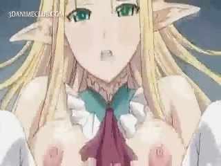 Elf girl totally fucked anime hentai...