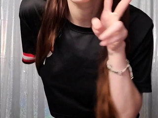 Amateur brunette webcam teen...