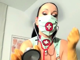 GloveMansion - Fetish Liza - Nurse's Stethoscope JOI