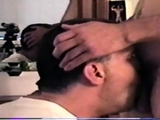 Seduced str8 guy sucked by gay at home