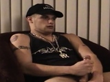 Str8 homemade stud jerks cock 4 gay porn