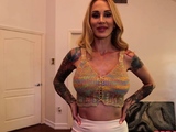 Tattooed POV stepmom fucked by stepson