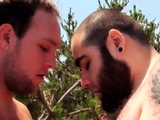 BEARFILMS Charlie Fiske And Sebastian Sax Outdoor Bareback