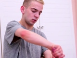 BRINGMEABOY Taylor Blaze Enjoys Mark Freedom Sensual Handjob