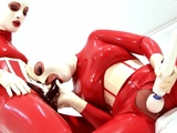 Fetish latex lesbians