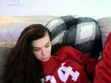 Hottest brunette solo webcam masturbation 2