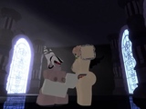 Carmilla jerks off a horny futa in roblox