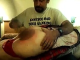 Cookie spanking play