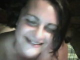 Italienne sexy s’amuse sur Skype
