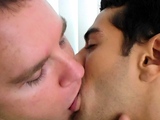 Sebastian Cums And Leo Blue Enjoy Hot Steamy Tongue Worship