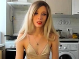 blonde teen pregnant girl has her pussy masturbated