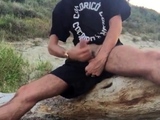 Outdoor Masturbation in the Dunes