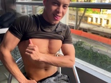 Sexy Ricky Iglesias shows his great body