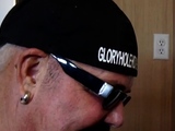 Old man caught cocksucking in gloryhole