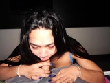 Curvy Asian ladyboy happy end massage
