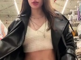Shy_priincess masturbates in public
