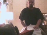 Verbal White Thug Spunks Black Crossdresser's Face