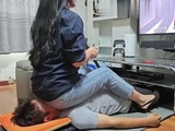 Chinese Femdom – Facesitting HumanChair HumanSeat