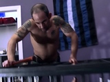 Dom Daddy Cage Trains His Horny Pup