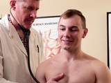 Stepuncle watches as bottom twink is bred