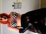 Emo Crossdresser Cums for You