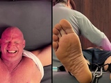 Hunk Turned Pink From Intense Tickles
