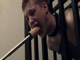 Mouth Training: Sub Twink's Toy Play with an Older Dom