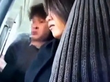 Public Train Sex with Japanese Amateur