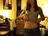 College Girl’s Steamy Webcam Striptease
