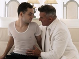 DILF fucks and anoints innocent twink