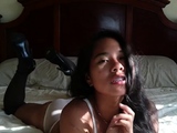 Asian Teen Babe Loses No Nut November Challenge