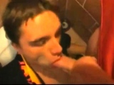 Twink Bareback Fun in the WC