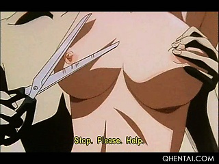 Hentai slut in huge boobs gets tortured hard in bdsm video