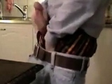 Twink Sagger Shoots a Load on the Table
