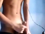 Tasty Amateur Twink's Striptease and Masturbation