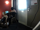 Docile Submissive Games with a TV CD