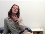 Solo Australian Leoroy Grips His Dick Tight And Strokes Hard