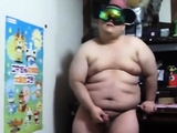 Asian Chub Jerks Off Solo