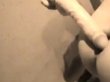 Twink Takes a Big Dildo Balls Deep
