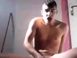 Young arab jerk
