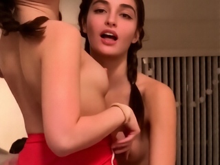 Amateur Facial For Teen Brunette