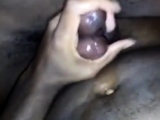 Ebony Cock Stroking Under the Stars