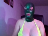 Big boobs milf masturbates with her dildo