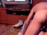 Bareback Mexican Daddy Breeds Twink on Webcam