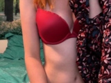 Amateur redhead Russian teen